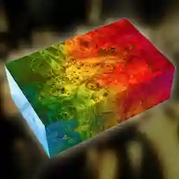 ACRYHOLZ Exklusiver Schmuckanhänger aus stabilisiertem Hybridmaterial