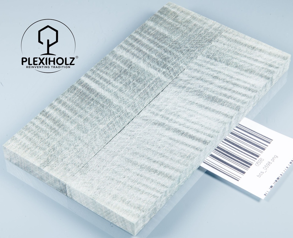 Ahorn Griffschalen stabilisiert | 145x40x10 | plexiholz | Messergriff | 0598