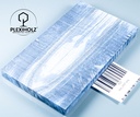 Kastanie Maser stabilisiert | plexiholz | 140x40x10 | Griffschalenpaar 0537