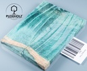 Box Elder Maser stabilisiert | plexiholz | 120x40x10 | Griffschalenpaar puq 0255