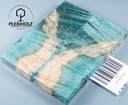 Box Elder Maser stabilisiert | plexiholz | 120x40x10 | Griffschalenpaar puq 0255