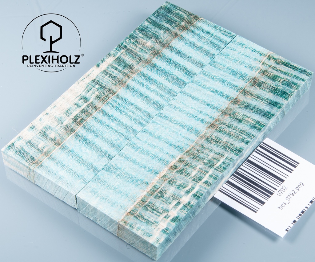 Ahorn Griffschalen stabilisiert | 145x40x10 | plexiholz | Messergriff | 0598
