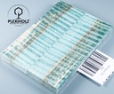 Ahorn Griffschalen stabilisiert | 145x40x10 | plexiholz | Messergriff | 0598