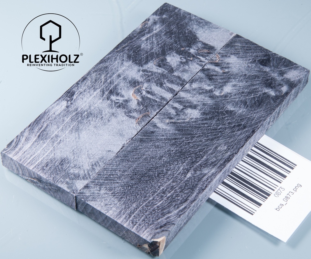 Ahorn Griffschalen stabilisiert | 145x40x10 | plexiholz | Messergriff | 0598