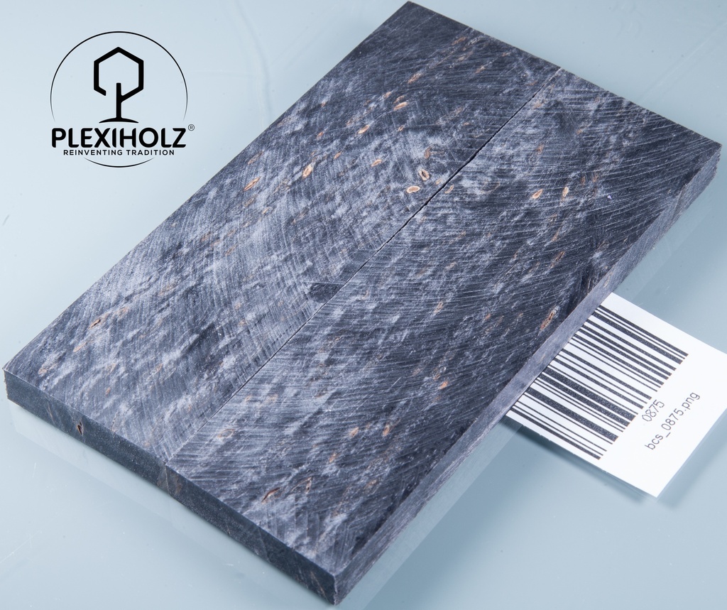 Ahorn Griffschalen stabilisiert | 145x40x10 | plexiholz | Messergriff | 0598