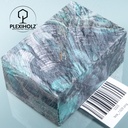 Kastanie Maser stabilisiert | 100x50x40 | plexiholz | Buckeye Modblock 0757