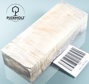 Kastanie Maser stabilisiert | 120x40x30 | plexiholz | Buckeye Griffblock 0737