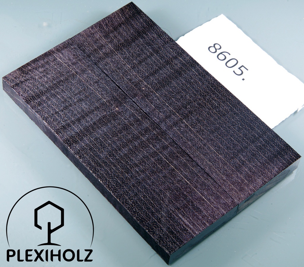 Walnuss Griffschalen stabilisiert | 120x40x8 | plexiholz | 8540