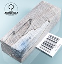 Buche gestockt stabilisiert Griffblock | 120x42x29 | Messergriff 1335