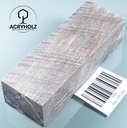 Buche gestockt stabilisiert Griffblock | 120x42x29 | Messergriff 1335