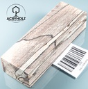 Buche gestockt stabilisiert Griffblock | 120x42x29 | Messergriff 1335
