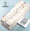 Buche gestockt stabilisiert Griffblock | 120x42x29 | Messergriff 1335