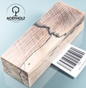 Buche gestockt stabilisiert Griffblock | 120x42x29 | Messergriff 1335