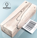 Buche gestockt stabilisiert Griffblock | 120x42x29 | Messergriff 1335
