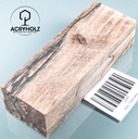 Buche gestockt stabilisiert Griffblock | 120x42x29 | Messergriff 1335