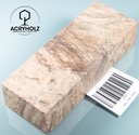 Walnuss Griffblock stabilisiert | 130x50x30 | plexiholz | 1349