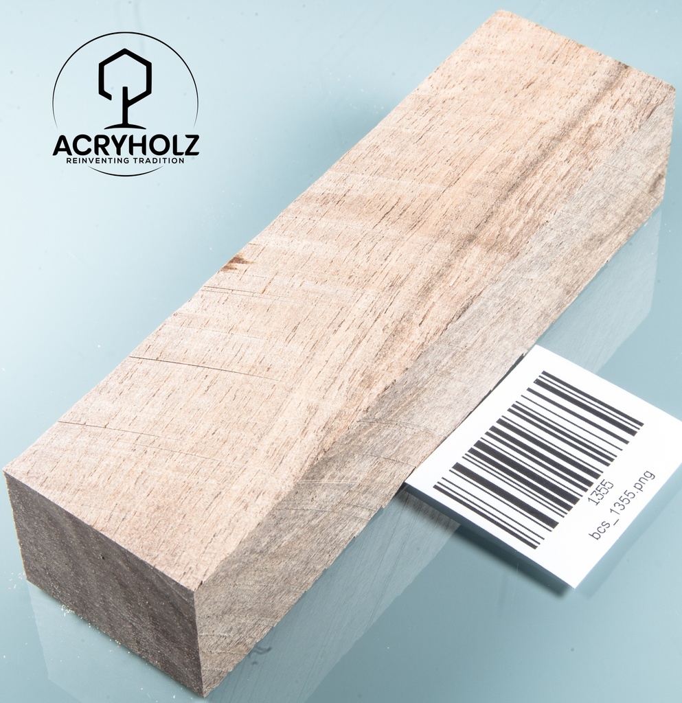 Walnuss Griffblock stabilisiert | 130x50x30 | plexiholz | 1349