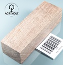 Walnuss Griffblock stabilisiert | 130x50x30 | plexiholz | 1349