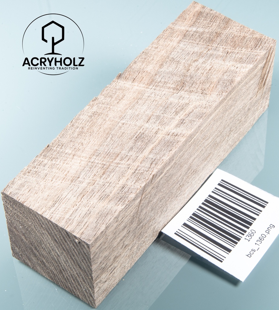 Walnuss Griffblock stabilisiert | 130x50x30 | plexiholz | 1349
