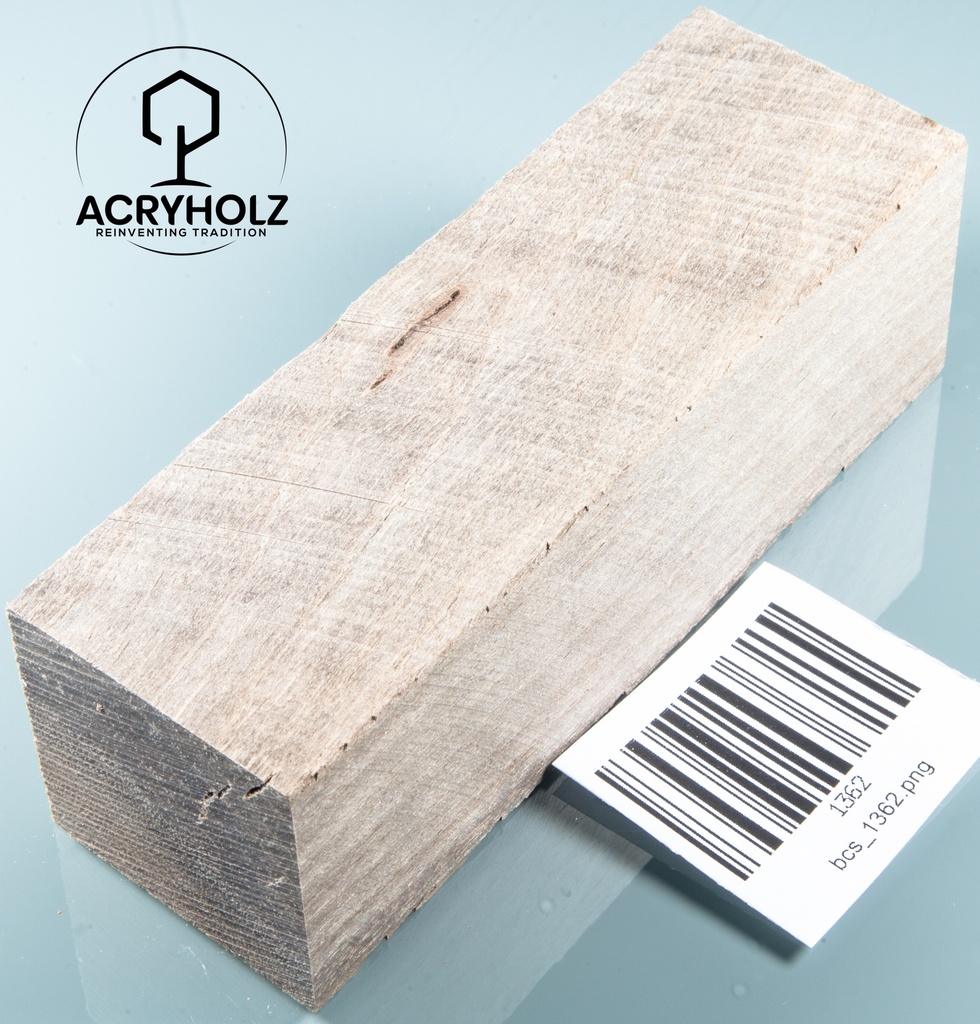 Walnuss Griffblock stabilisiert | 130x50x30 | plexiholz | 1349