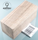 Walnuss Griffblock stabilisiert | 130x50x30 | plexiholz | 1349