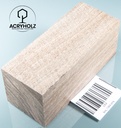 Walnuss Griffblock stabilisiert | 130x50x30 | plexiholz | 1349