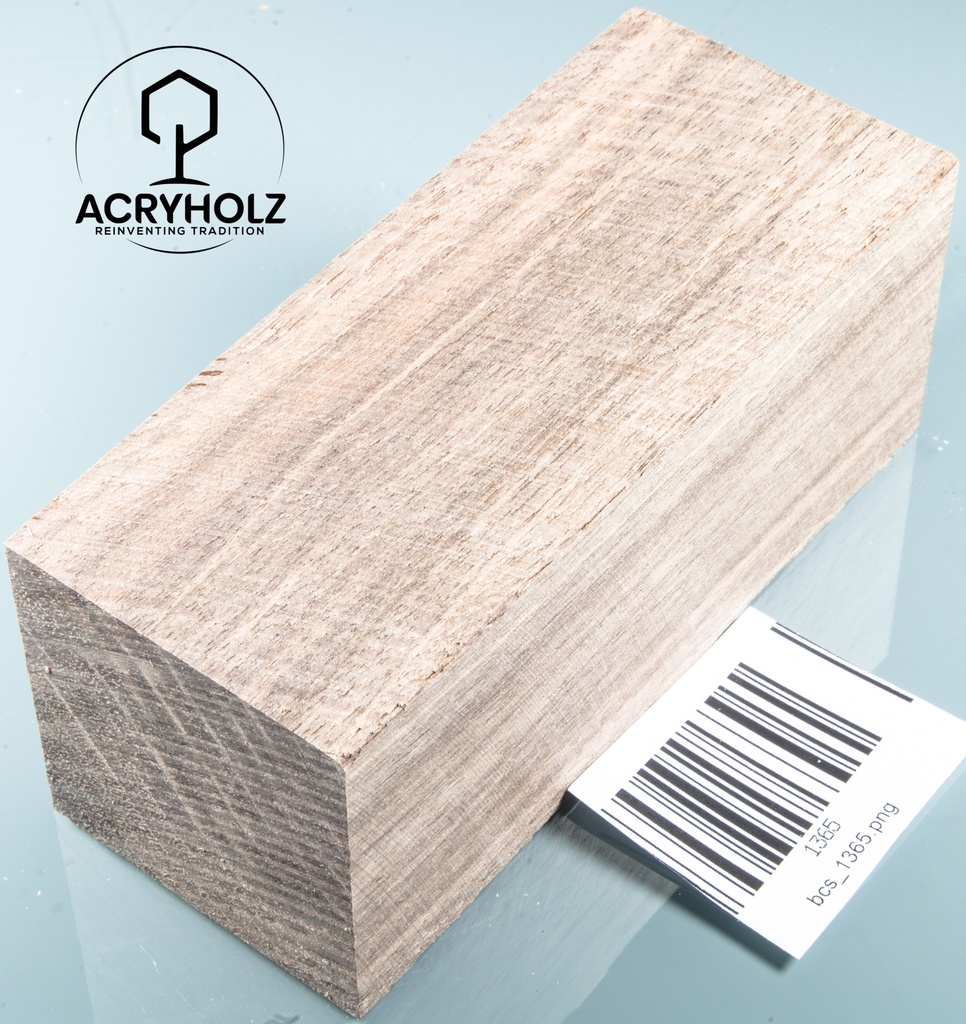 Walnuss Griffblock stabilisiert | 130x50x30 | plexiholz | 1349