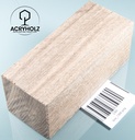 Walnuss Griffblock stabilisiert | 130x50x30 | plexiholz | 1349