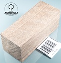 Walnuss Griffblock stabilisiert | 130x50x30 | plexiholz | 1349