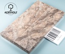 Walnuss Griffschalen stabilisiert | 150x40x10 | plexiholz | 0241