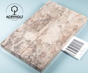 Walnuss Griffschalen stabilisiert | 150x40x10 | plexiholz | 0241