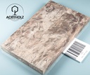 Walnuss Griffschalen stabilisiert | 150x40x10 | plexiholz | 0241