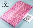 Ahorn Griffschalen stabilisiert | 145x40x10 | plexiholz | Messergriff | 0598
