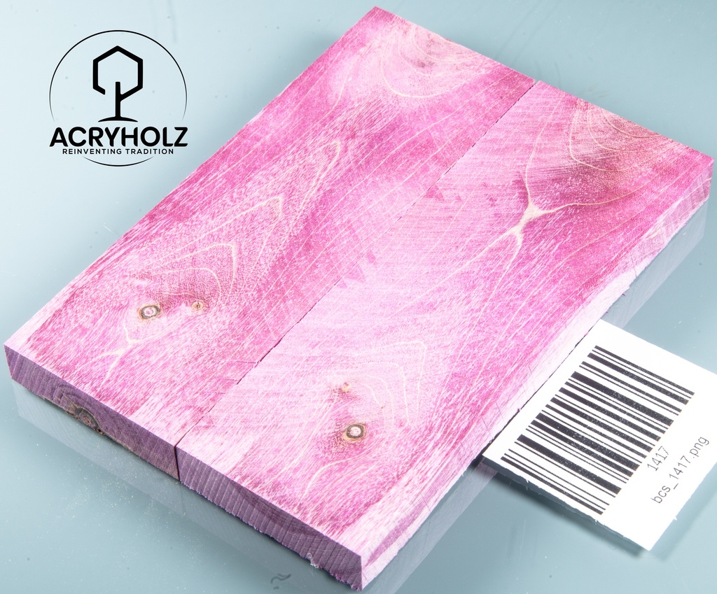 Ahorn Griffschalen stabilisiert | 145x40x10 | plexiholz | Messergriff | 0598