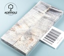Ahorn Griffschalen stabilisiert | 145x40x10 | plexiholz | Messergriff | 0598