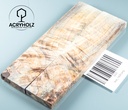 Ahorn Griffschalen stabilisiert | 145x40x10 | plexiholz | Messergriff | 0598