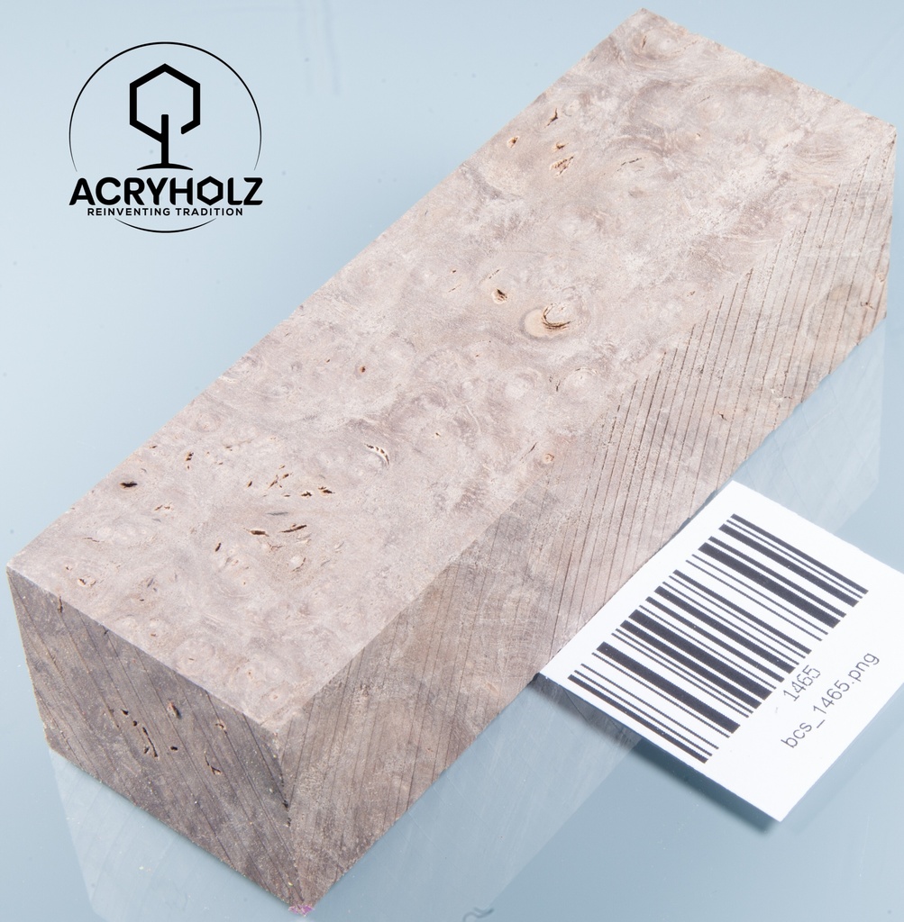 Walnuss Griffblock stabilisiert | 130x50x30 | plexiholz | 1349