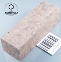 Walnuss Griffblock stabilisiert | 130x50x30 | plexiholz | 1349