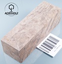 Walnuss Griffblock stabilisiert | 130x50x30 | plexiholz | 1349