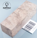 Walnuss Griffblock stabilisiert | 130x50x30 | plexiholz | 1349