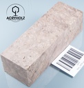 Walnuss Griffblock stabilisiert | 130x50x30 | plexiholz | 1349