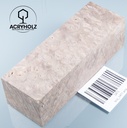 Walnuss Griffblock stabilisiert | 130x50x30 | plexiholz | 1349