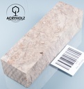 Walnuss Griffblock stabilisiert | 130x50x30 | plexiholz | 1349
