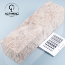 Walnuss Griffblock stabilisiert | 130x50x30 | plexiholz | 1349