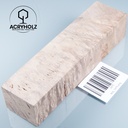 Walnuss Griffblock stabilisiert | 130x50x30 | plexiholz | 1349