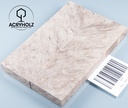 Walnuss Maser | 120x40x10 | plexiholz | Griffschalen stabilisiert 1489