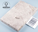 Walnuss Maser | 120x40x10 | plexiholz | Griffschalen stabilisiert 1489