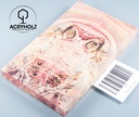 Pappel Griffschalen stabilisiert | 140x40x10| plexiholz | Messer | Griffholz 1493