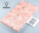 Box Elder Maser stabilisiert | plexiholz | 120x40x10 | Griffschalenpaar puq 0255