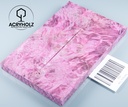 Kastanie Maser stabilisiert | 120x40x10 | plexiholz | buckeye schalenpaar 0713
